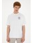 U.S. Polo Assn. 50289283-VR013 Erkek Beyaz T-Shirt 3