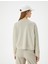 Bisiklet Yaka Sweatshirt Kargo Cepli Ribanalı Standart Kesim 4