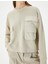 Bisiklet Yaka Sweatshirt Kargo Cepli Ribanalı Standart Kesim 5