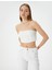 Pullu Payetli Askılı Abiye Üst Crop Slim Fit 1