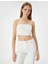 Pullu Payetli Askılı Abiye Üst Crop Slim Fit 3