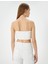 Pullu Payetli Askılı Abiye Üst Crop Slim Fit 4