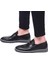 493-XL Erkek Hakiki Deri Eva Taban Loafer Ayakkabı 2