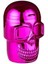 Pop Skull LED Işıklı Araç Araba Küllüğü Pembe 9cm 1