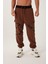 Erkek Kamuflaj Jogger Eşofman Altı Kahverengi 1