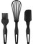 Cherry 3'lü Spatula ve Çırpıcı Set 1