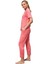 Kadın Pembe Pijama Takımı 25163 2