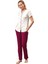 Kadın Bordo Pijama Takımı 25144 2