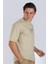 Nigel Erkek O Yaka T-Shirt Bej 2