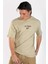 Nigel Erkek O Yaka T-Shirt Bej 3