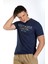 Cador Erkek O Yaka T-Shirt Lacivert 2