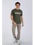 Grant Erkek O Yaka T-Shirt Haki 1