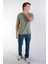 Marelo Erkek O Yaka T-Shirt Haki 1