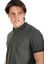 Navagoi Erkek Baskılı Pike Polo Yaka T-Shirt Haki 3