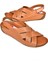 P555012303 Taba Hakiki Deri Comfort Ortopedik Taban Kadın Sandalet 5