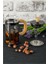Lüx Cam 350 ml French Press Siyah 4
