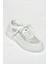 S274048509 Beyaz Taşlı Kadın Spor Ayakkabı Sneakers 5