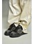 S820085409 Siyah Taş Kadın Spor Ayakkabı Sneakers 5