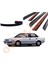 Toyota Corolla 88-92 Uyumlu Bagaj Üstü Spoiler Mat Siyah 2
