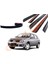 Renault Clio Sedan Uyumlu Bagaj Üstü Spoiler Mat Siyah 2