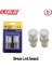 Ampul 12V 1016 30 Smd Çakarlı Kayar Beyaz LED Ampul Seti 1