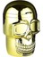 Pop Skull LED Işıklı Araç Araba Küllüğü Sarı 9cm 1