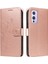 Oneplus 9 Için Kılıf El Kayışı ile Yüksek Kaliteli Deri Cüzdan Telefon Kılıfı (Yurt Dışından) 1