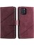 IPhone 12 Için Kılıf Pro Max Manyetik Cüzdan Çevir Folio Pu Deri Bileklik (Yurt Dışından) 1