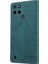 Realme C21Y Kickstand Iki Kart Yuvaları Premium Deri Premium Için Kılıf (Yurt Dışından) 4