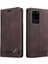 Samsung Galaxy S20 Ultra Kickstand Premium Deri Premium Iki Kılıf (Yurt Dışından) 3