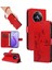 El Kayışı ile Realme 12 5g Yüksek Kaliteli Deri Için Flip Case Kabartmalı (Yurt Dışından) 5