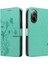 El Kayışı ve Kart ile Realme C67 4g Kabartmalı Kelebek Için Flip Case (Yurt Dışından) 1