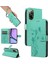 El Kayışı ve Kart ile Realme C67 4g Kabartmalı Kelebek Için Flip Case (Yurt Dışından) 5
