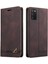 Samsung Galaxy A02S Iki Kart Yuvaları Premium Deri Kickstand (Yurt Dışından) 1