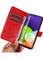 Samsung Galaxy A22 4g Için Kılıf El Kayışı Cüzdan Telefon Kılıfı ile Kabartmalı (Yurt Dışından) 5