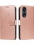 Oppo RENO8T 5g Için Kılıf ve El Kayışı Cüzdan Telefon Kılıfı ile Kart Yuvası (Yurt Dışından) 1