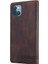 IPhone 13 Mini Iki Kart Yuvaları Için Kılıf Kickstand Premium Deri Premium (Yurt Dışından) 5
