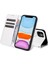 IPhone 12 Için Kılıf Mini Kapak Kart Tutucu Kickstand Manyetik Cüzdan (Yurt Dışından) 4