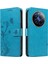 Realme 12 Pro Artı Kabartmalı Kelebek Cüzdan Telefon Kılıfı Için Flip Case ve (Yurt Dışından) 1
