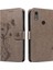 Huawei Y6 2019 Için Flip Case El Kayışı ile Kabartmalı Kelebek Yüksek ve (Yurt Dışından) 5