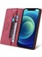 IPhone 12 Için Kılıf Mini Premium Deri Premium Deri Iki Kart Yuvaları (Yurt Dışından) 3