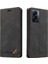 Oppo A77 Premium Deri Iki Kart Yuvaları Kickstand Premium Için Kılıf (Yurt Dışından) 1