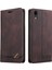IPhone Xr Iki Kart Yuvaları Premium Deri Premium Deri Kılıf (Yurt Dışından) 1