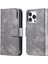 IPhone 13 Için Kılıf Pro Max 9 Kart Yuvaları Cüzdan Pu Deri Kickstand (Yurt Dışından) 1