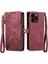 IPhone 15 Için Flip Case Pro Darbeye Kapak Kapak Cüzdan Basit Iş (Yurt Dışından) 1