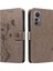 El Kayışı ile Xiaomi 12 Lite Için Kılıf Kabartmalı Kelebek Cüzdan Telefon (Yurt Dışından) 1