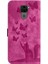 Xiaomi Redmi Için Not 9 Kabartmalı Kelebek Kedi Cüzdan Kılıf Flip (Yurt Dışından) 4