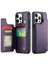 IPhone 12 Pro Max Rfıd Engelleme Kart Tutucu Pu Için Caseme Cüzdan Kılıf (Yurt Dışından) 1