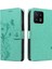 Xiaomi 13 Için Kılıf ve Kart Yuvası Cüzdan Telefon Kılıfı Kabartmalı Kelebek (Yurt Dışından) 5
