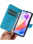 El Kayışı Cüzdan Telefon Kılıfı Kabartmalı Kelebek ile Onur X6A 4g Için Kılıf (Yurt Dışından) 5